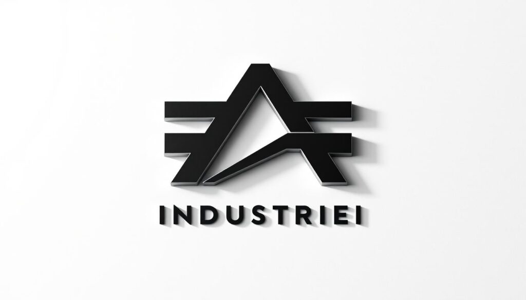 A crisp, minimalist logo design for Alpha Industries, featuring a bold, geometric "A" symbol in a sleek, metallic finish. The logo is set against a clean, white background, with a subtle, industrial-inspired texture that adds depth and visual interest. The lighting is directional, casting subtle shadows that accentuate the logo's three-dimensional form. The overall aesthetic conveys a sense of modern, high-quality manufacturing and a strong brand identity. A crisp, minimalist logo design for Alpha Industries, featuring a bold, geometric "A" symbol in a sleek, metallic finish. The logo is set against a clean, white background, with a subtle, industrial-inspired texture that adds depth and visual interest. The lighting is directional, casting subtle shadows that accentuate the logo's three-dimensional form. The overall aesthetic conveys a sense of modern, high-quality manufacturing and a strong brand identity.