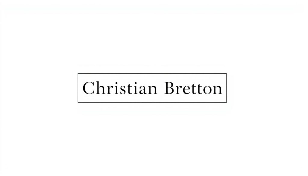 A sleek, minimalist logo design featuring the name "Christian Breton" in a clean, modern font, set against a crisp, white background. The logo is elegantly framed by a subtle, rectangular border, conveying a sense of sophistication and professionalism. The layout is well-balanced, with the brand name centered and occupying a prominent position. The overall aesthetic is refined and understated, reflecting the high-quality, premium nature of the Christian Breton cosmetics brand. A sleek, minimalist logo design featuring the name "Christian Breton" in a clean, modern font, set against a crisp, white background. The logo is elegantly framed by a subtle, rectangular border, conveying a sense of sophistication and professionalism. The layout is well-balanced, with the brand name centered and occupying a prominent position. The overall aesthetic is refined and understated, reflecting the high-quality, premium nature of the Christian Breton cosmetics brand.