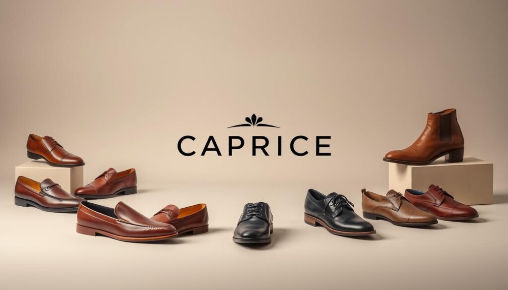 A vibrant, high-resolution image showcasing a diverse array of Caprice brand shoes against a clean, minimalist background. The foreground features a carefully curated selection of Caprice footwear, ranging from sleek leather loafers to stylish ankle boots, all presented in a visually striking and eye-catching manner. The middle ground highlights the Caprice logo and brand name, conveying a sense of premium quality and sophisticated design. The background is a muted, neutral tone that allows the shoes to take center stage, emphasizing their craftsmanship and attention to detail. The overall composition and lighting create a sense of elegance, highlighting the versatility and timeless appeal of the Caprice brand. The image should convey the essence of the section title, "Caprice buty cena — jak kształtują się ceny i promocje," by showcasing the brand's offerings in a visually compelling and informative manner. A vibrant, high-resolution image showcasing a diverse array of Caprice brand shoes against a clean, minimalist background. The foreground features a carefully curated selection of Caprice footwear, ranging from sleek leather loafers to stylish ankle boots, all presented in a visually striking and eye-catching manner. The middle ground highlights the Caprice logo and brand name, conveying a sense of premium quality and sophisticated design. The background is a muted, neutral tone that allows the shoes to take center stage, emphasizing their craftsmanship and attention to detail. The overall composition and lighting create a sense of elegance, highlighting the versatility and timeless appeal of the Caprice brand. The image should convey the essence of the section title, "Caprice buty cena — jak kształtują się ceny i promocje," by showcasing the brand's offerings in a visually compelling and informative manner.
